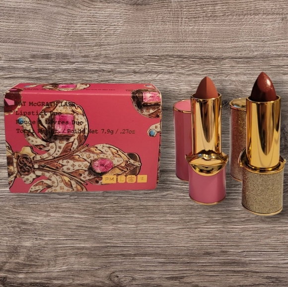 Pat McGrath Labs Lipstick Duo: Christy (048) & Flesh Fatale (072), NIB - Picture 3 of 5